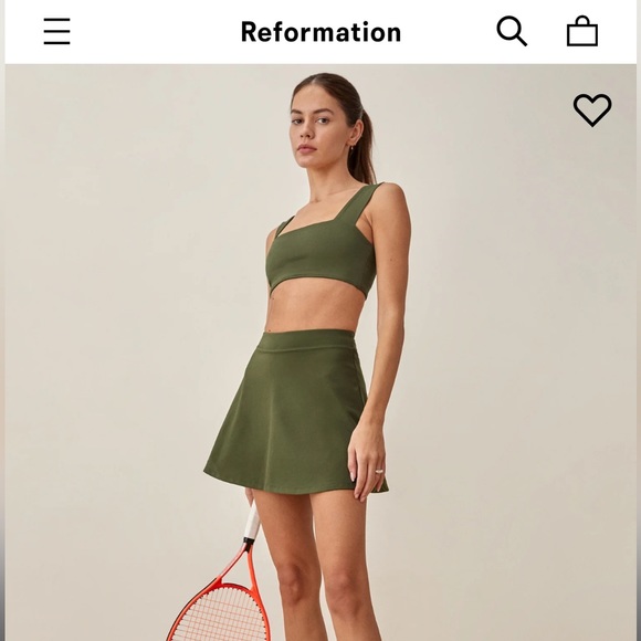 Reformation Pants - Reformation tennis skort. Size M